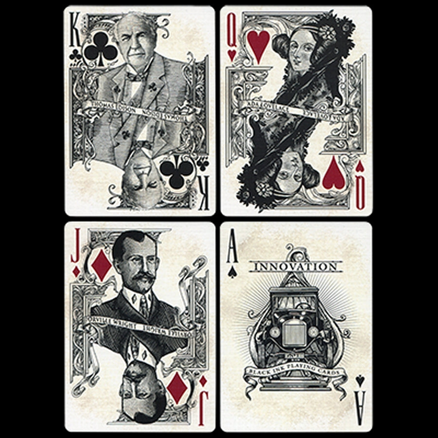 Innovation Playing Cards Black Edition by Jody Eklund