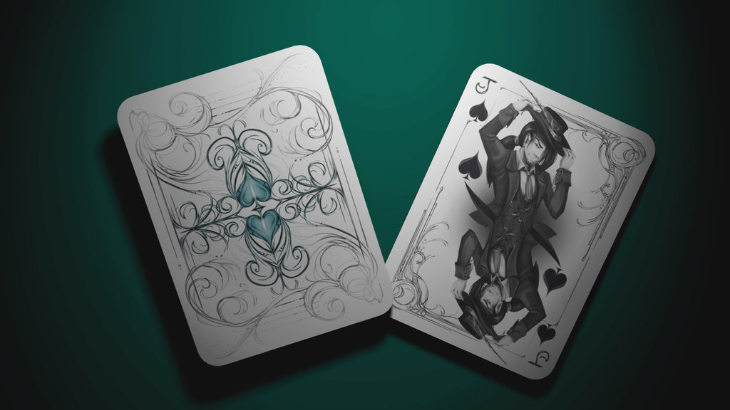 Limited Edition WHITE Exquisite Deck by De'Vo and Handlordz, LLC