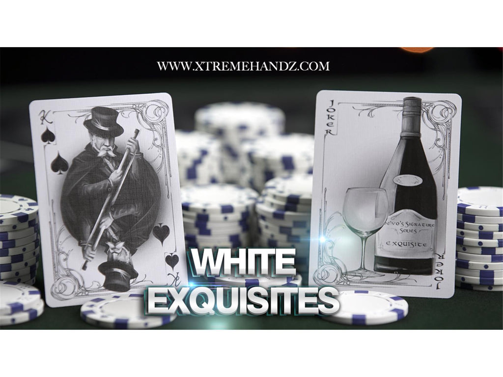 Limited Edition WHITE Exquisite Deck by De'Vo and Handlordz, LLC