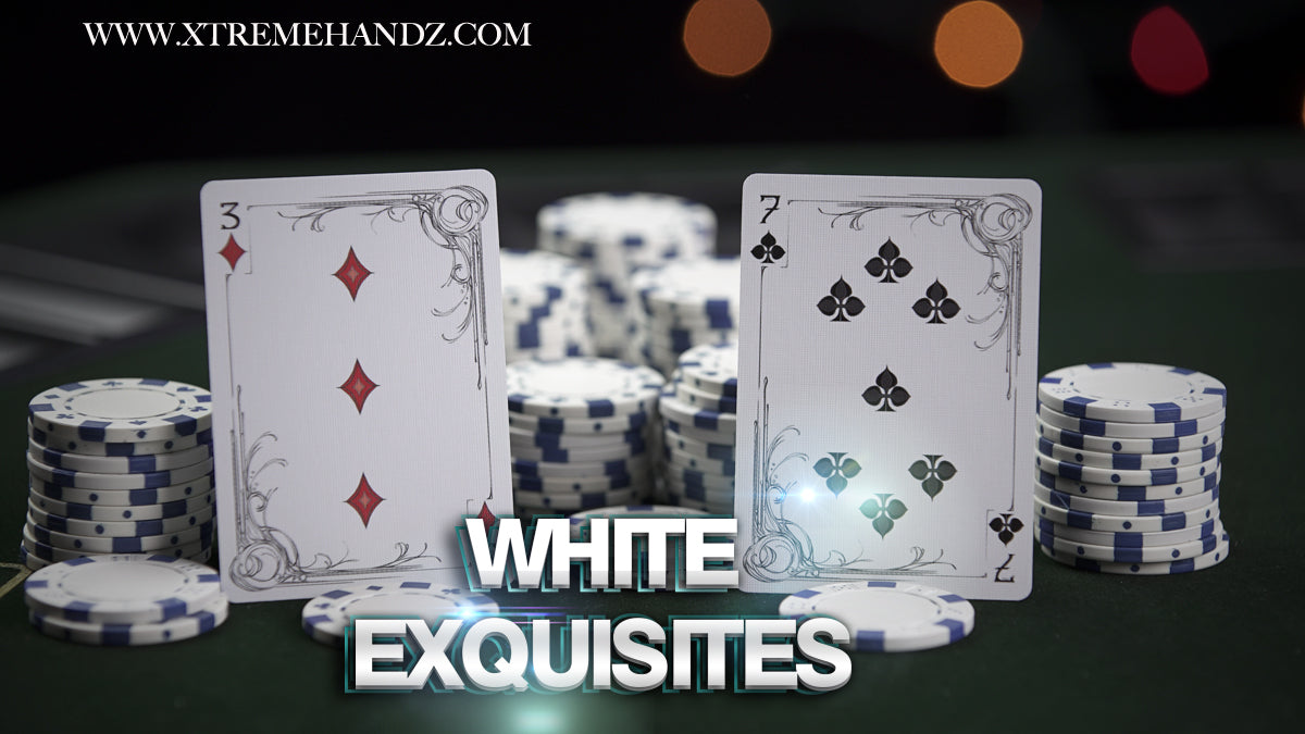 Limited Edition WHITE Exquisite Deck by De'Vo and Handlordz, LLC