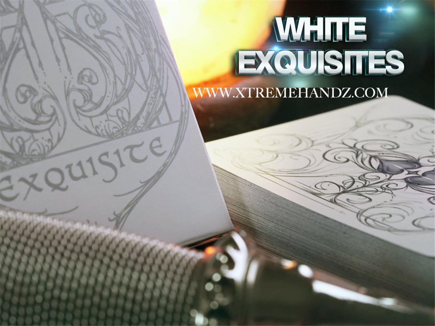 Limited Edition WHITE Exquisite Deck by De'Vo and Handlordz, LLC