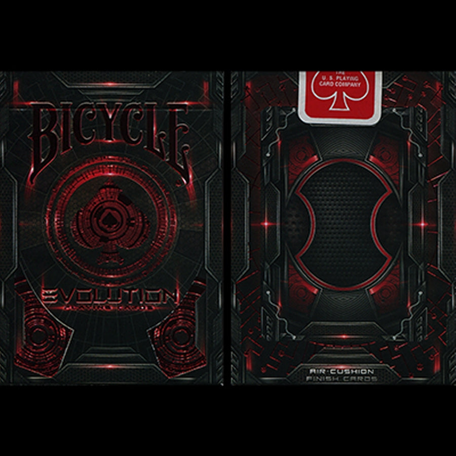 Evolution Deck (Red) Bicycle by ELITE Playing Cards