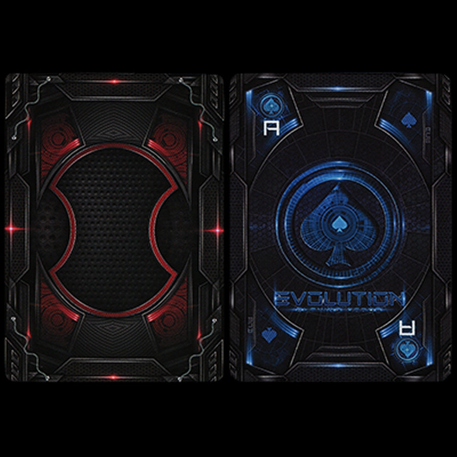 Evolution Deck (Red) Bicycle by ELITE Playing Cards