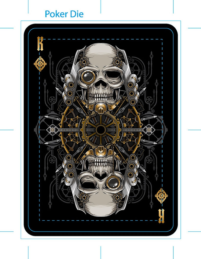 Bicycle Steampunk Deck (Black) by Gamblers Warehouse