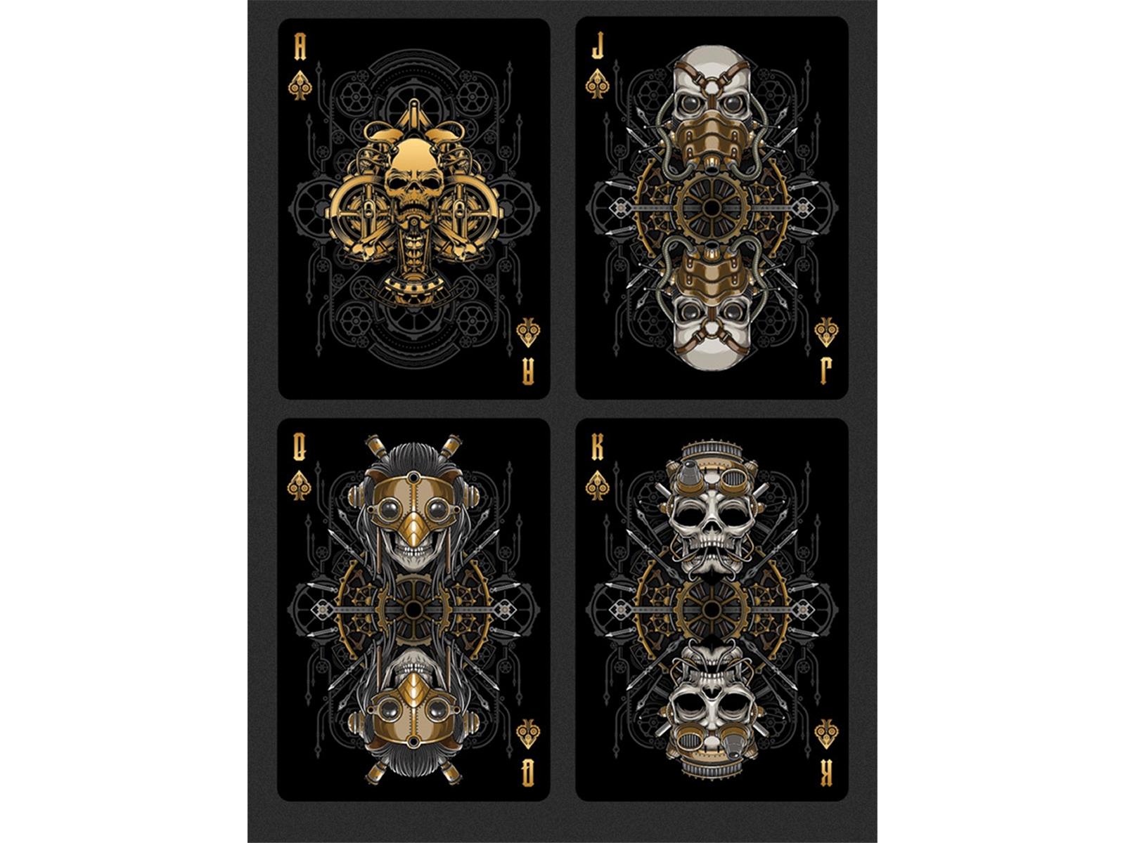 Bicycle Steampunk Deck (Black) by Gamblers Warehouse