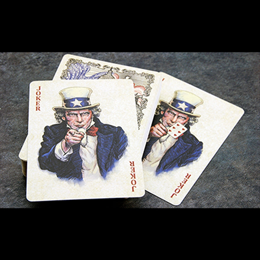 US President Playing Cards (Red) by Collectable Playing Cards