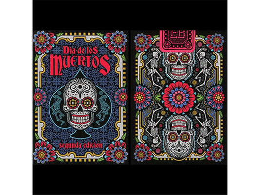Dia de los Muertos Black Playing Card (2nd Edition)
