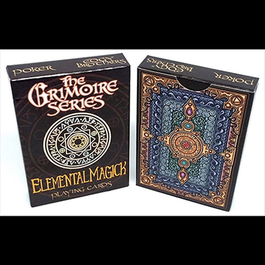 The Grimoire Series (Elemental Magick) Playing Cards