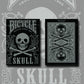 Bicycle Skull Metallic (Silver)