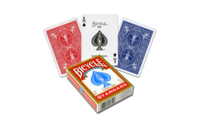 2 Decks (1 x rot / 1 x blau) Standard Bicycle 808 Rider Back Spielkarten Poker Karten