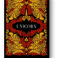 Unicorn Playing cards (Copper) by Aloy Design Studio