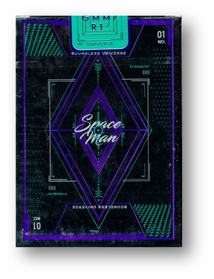 The Universe Space Man Edition Playing Cards by Jiken & Jathan