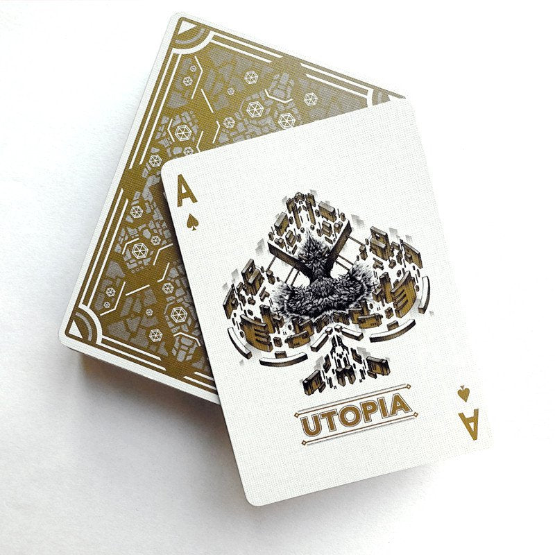 Bicycle Utopia White Gold
