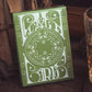 Smoke & Mirrors V8, Green (Standard) Edition Playing Cards by Dan & Dave