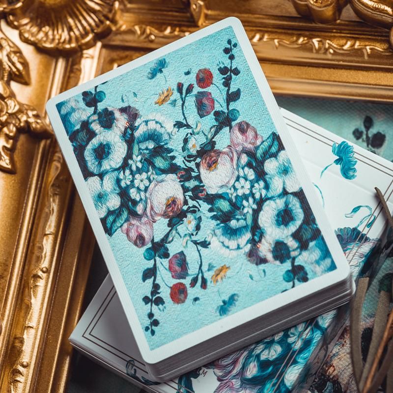 Cézanne Playing Cards - Flowers Rococo