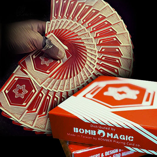 Vigor Playing Cards by Bombmagic - Red Edition