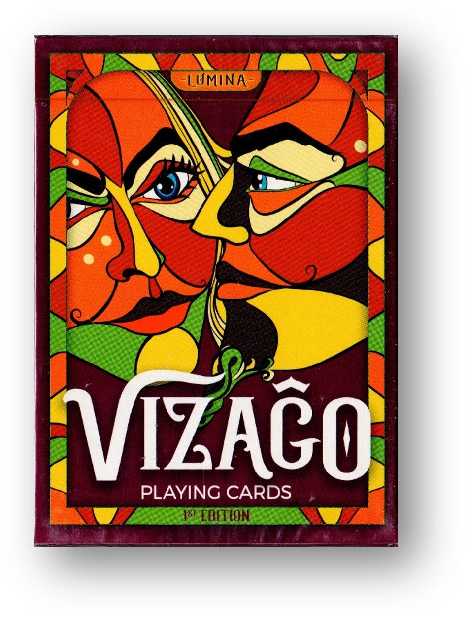 VIZAGO Lumina (Red) Playing Cards