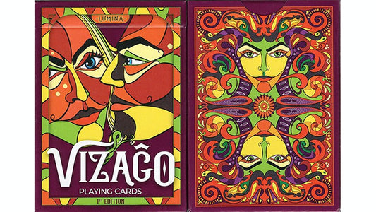 VIZAGO Lumina (Red) Playing Cards