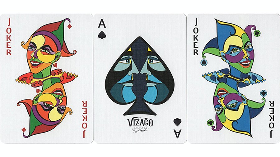 VIZAGO Lumina (Red) Playing Cards