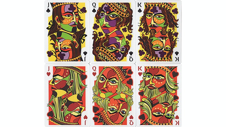 VIZAGO Lumina (Red) Playing Cards
