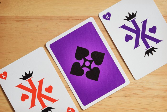 Vända Violet Edition Playing Cards