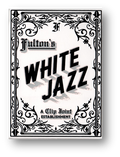 Fulton's White Jazz Playing Cards by Dan & Dave