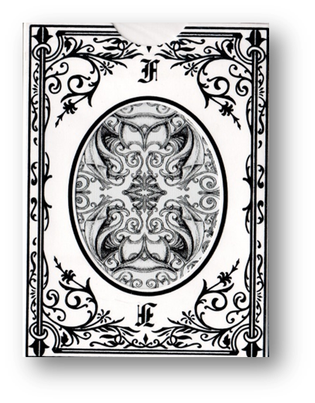 Fulton's White Jazz Playing Cards by Dan & Dave