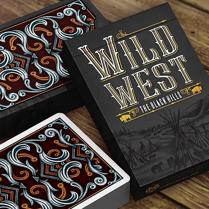 Wild West Black Hills Playing Cards