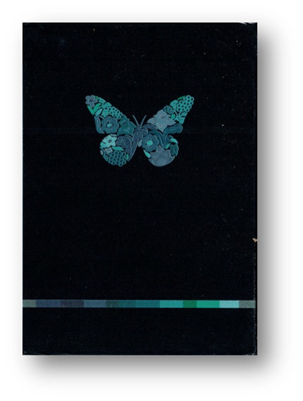 Butterfly Seasons Marked Playing Cards (Winter) by Ondrej Psenicka