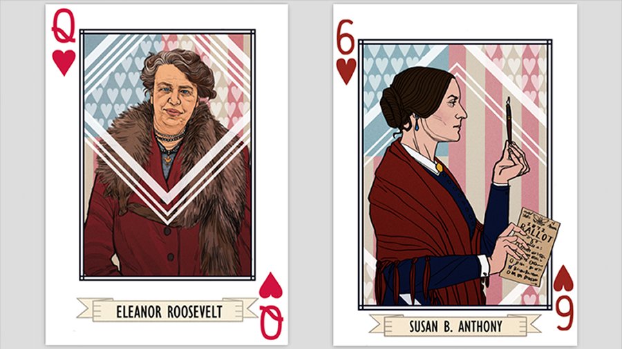 The Woman Card[s] Poker Playing Cards