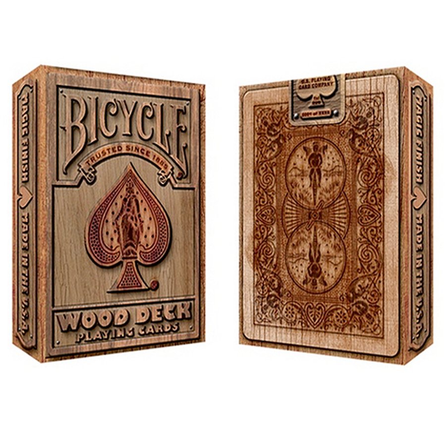 Bicycle Wood Playing Cards