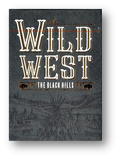 Wild West Black Hills Playing Cards